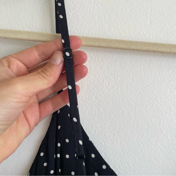 Reformation Sorrento Maxi Dress in Selene polka dot long formal event dressy 6 - Picture 11 of 13